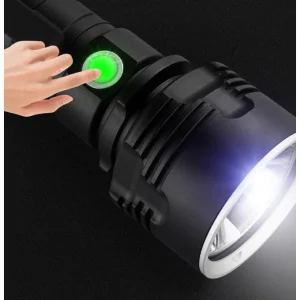 Lampe torche tactique puissante militaire rechargeable