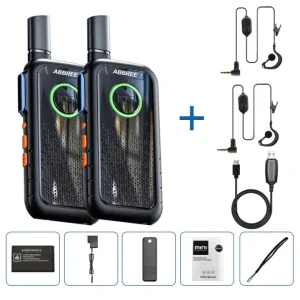 Talkie Walkie 16 canaux – 2 pièces