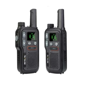 Talkie Walkie 16 canaux – 2 pièces avec oreillettes