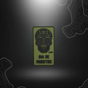 PATCH DIA DE MUERTOS BASSE VISU PVC