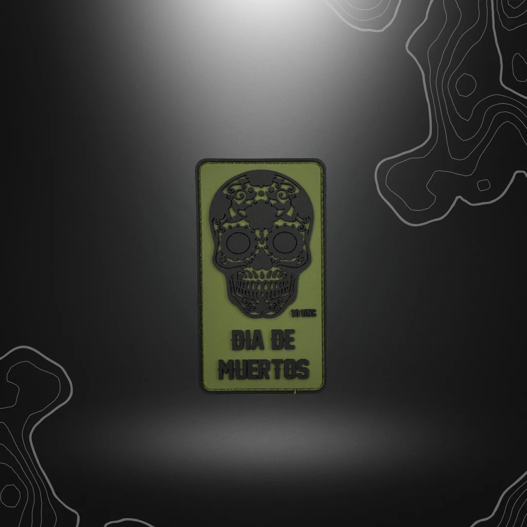 PATCH DIA DE MUERTOS BASSE VISU PVC