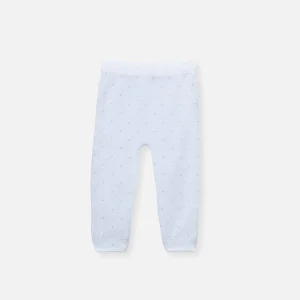 Pantalon en coton bio – Plumetis