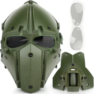 Casque masque de protection militaire