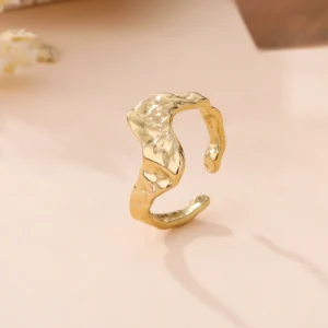 Bague Martelée Ondine