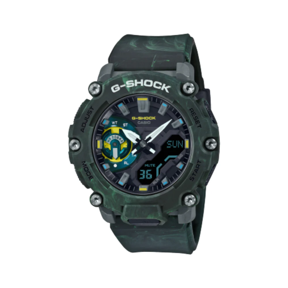 MONTRE G-SHOCK GA-2200MFR-3AER VERT | CASIO – Image 2