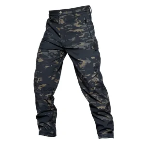 Pantalon tactique imperméable doublé polaire