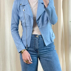 Perfecto Tammy - Veste en suédine colorée