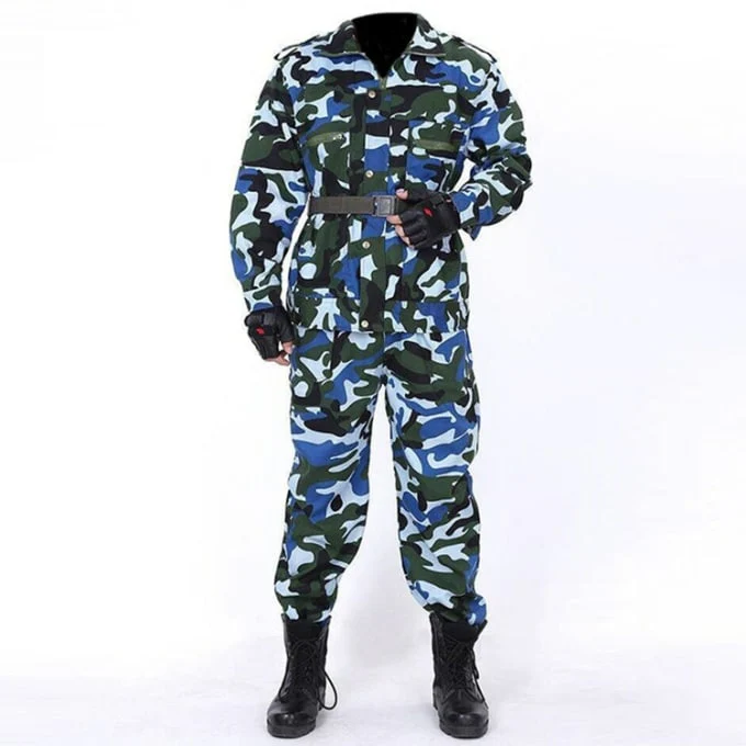 Déguisement militaire camouflage pour homme – Image 2