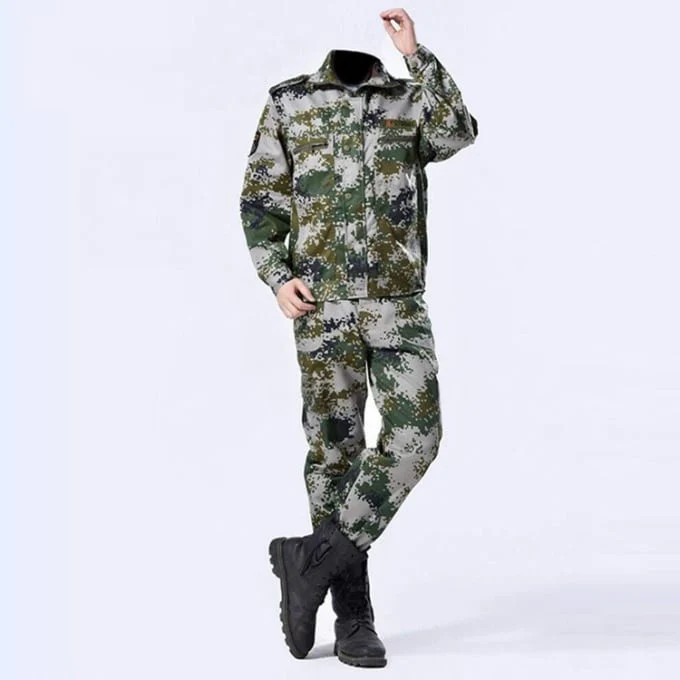 Déguisement militaire camouflage pour homme – Image 3