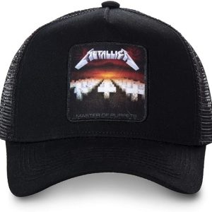 CASQUETTE METALICA NOIRE