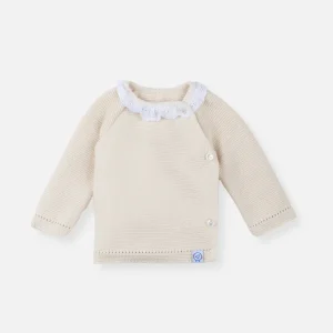 Brassière avec col – Sable