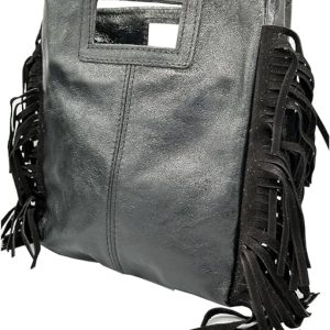 Sac Alba Noir Irisé - L'Élégance à la Croisée du Style et de la Praticité