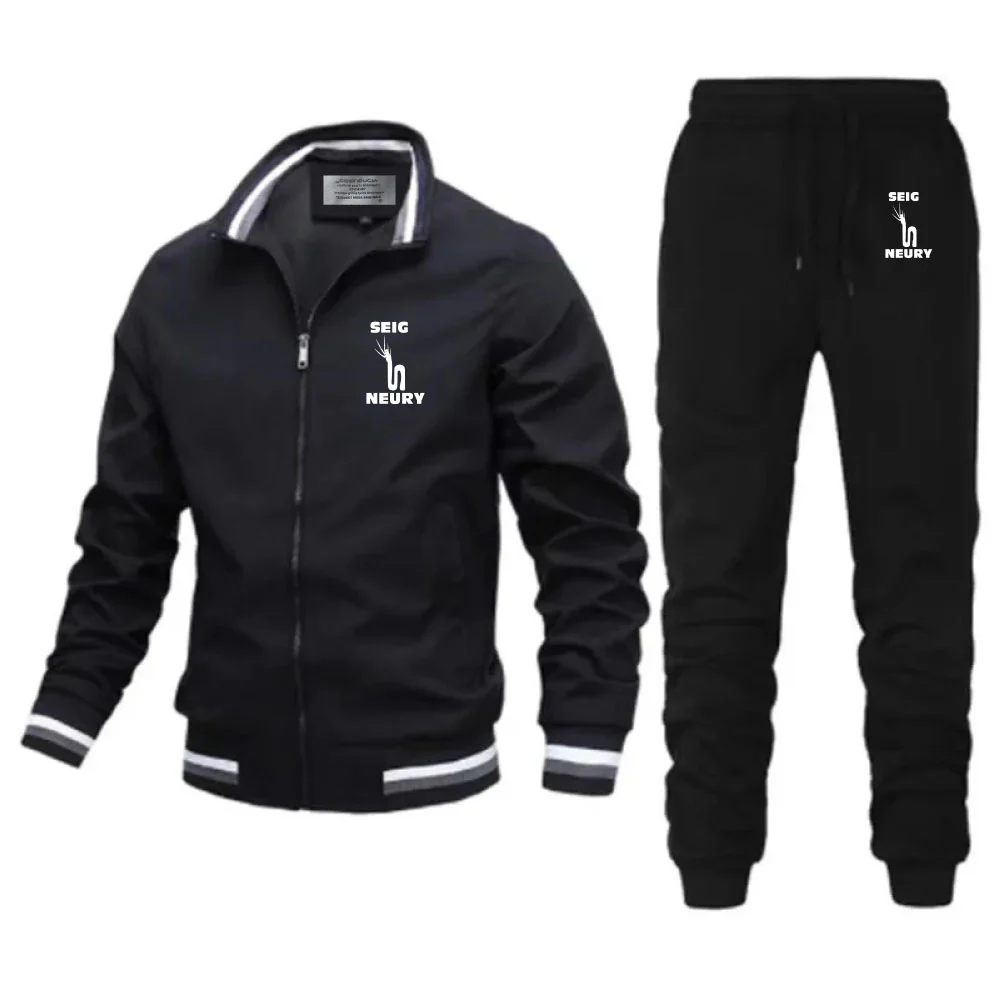 Jogging SEIGNEURY Aviateur 2025 – Ensemble Veste Légère Zippée Polyester – Unisexe – Image 4