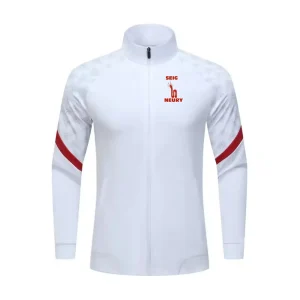 Veste de Sport SEIGNEURY Zippée Polyester – Entraînement & Running