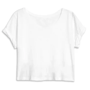 Crop Top Femme 100% Coton BIO