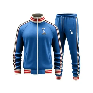 Combinaison Jogging SEIGNEURY Homme – Ensemble Sport Décontracté Zippé – Polyester