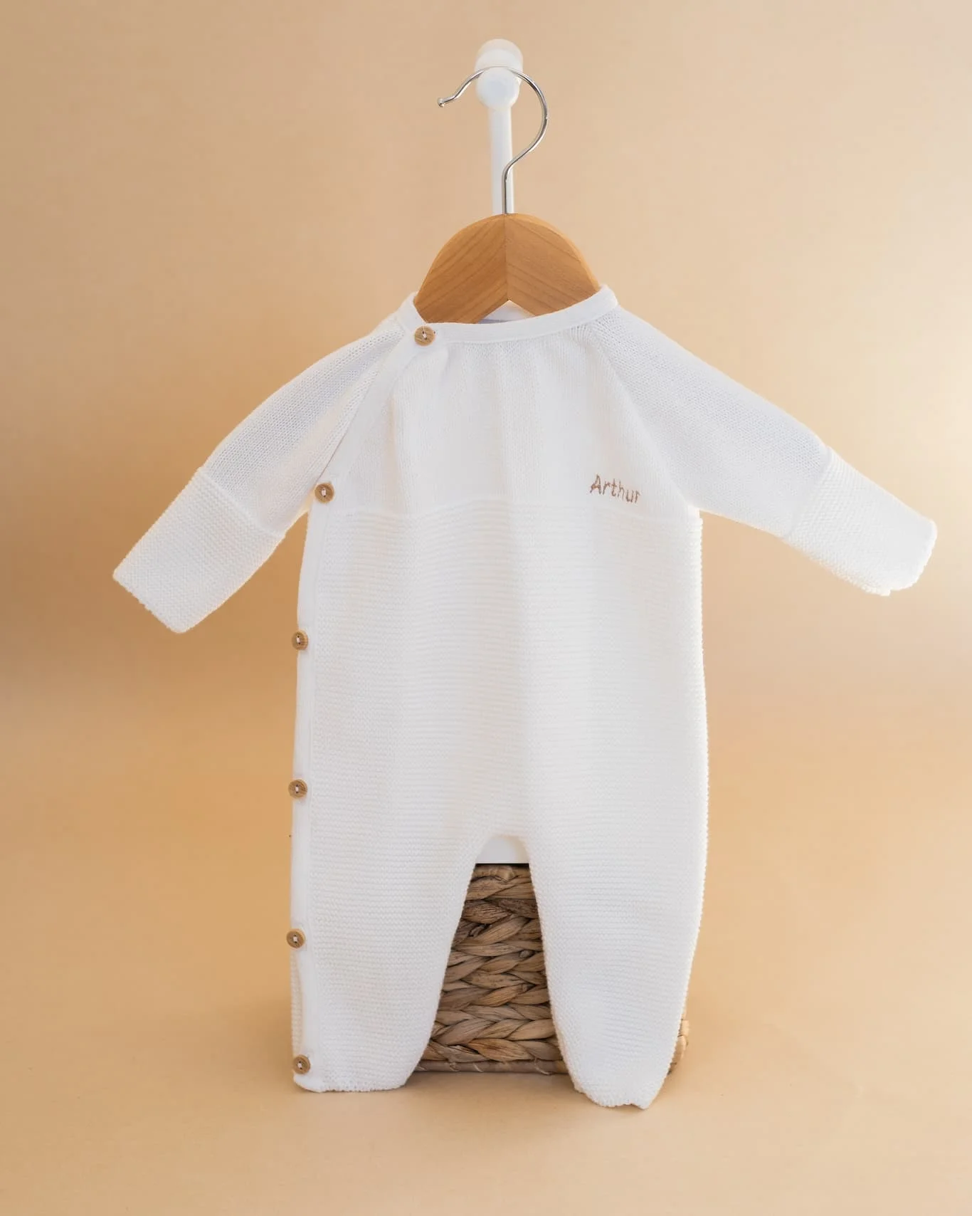 Combinaison en coton personnalisable