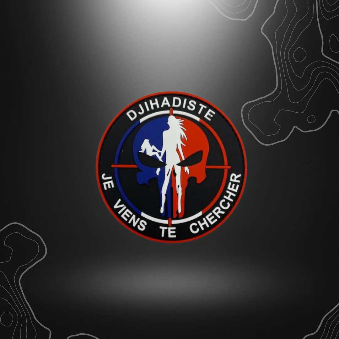 PATCH DJIHADISTE JE VIENS TE CHERCHER PVC