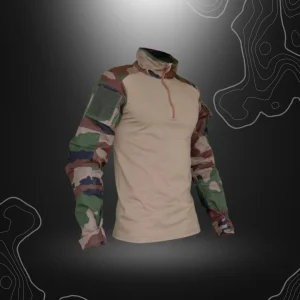 CHEMISE DE COMBAT UBAS CAMO CE RIPSTOP CH768 2.0 | GP TACTIQUE