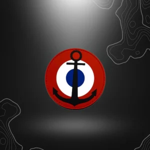 PATCH AÉRONAVALE FRANCE PVC