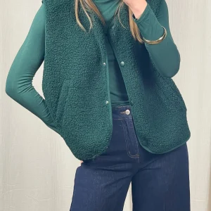 Veste sans manches moumoute - Veste Alisson