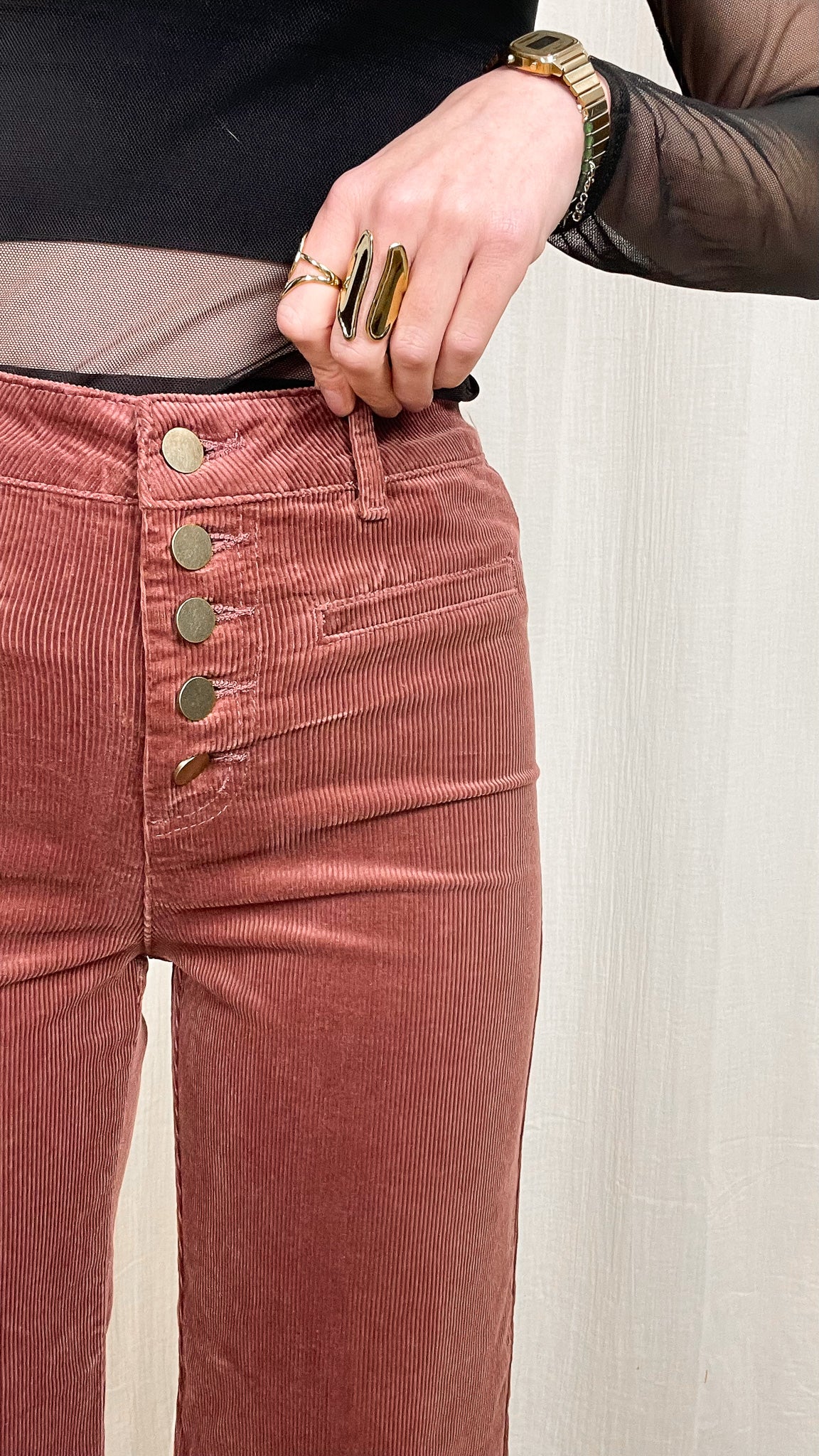 Pantalon Valentina - Pantalon en velours côtelé Oraije – Image 9