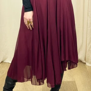 Jupe Prune - Jupe longue fluide