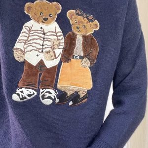 Pull Couple Ourson – Pull brodé oursons