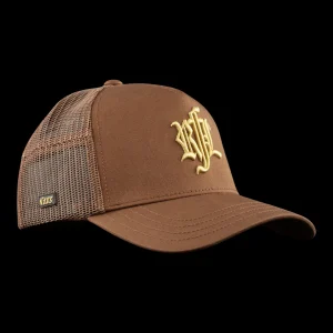 CASQUETTE ROCK’NFREELIFE GOLD & BROWN
