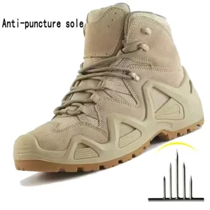 Bottes Tactiques de Combat Imperméables – Militaires, Randonnée & Outdoor
