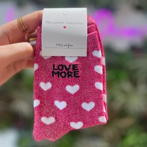 Chaussettes hautes LOVE MORE