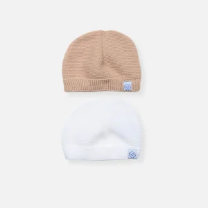 Lot de 2 bonnets