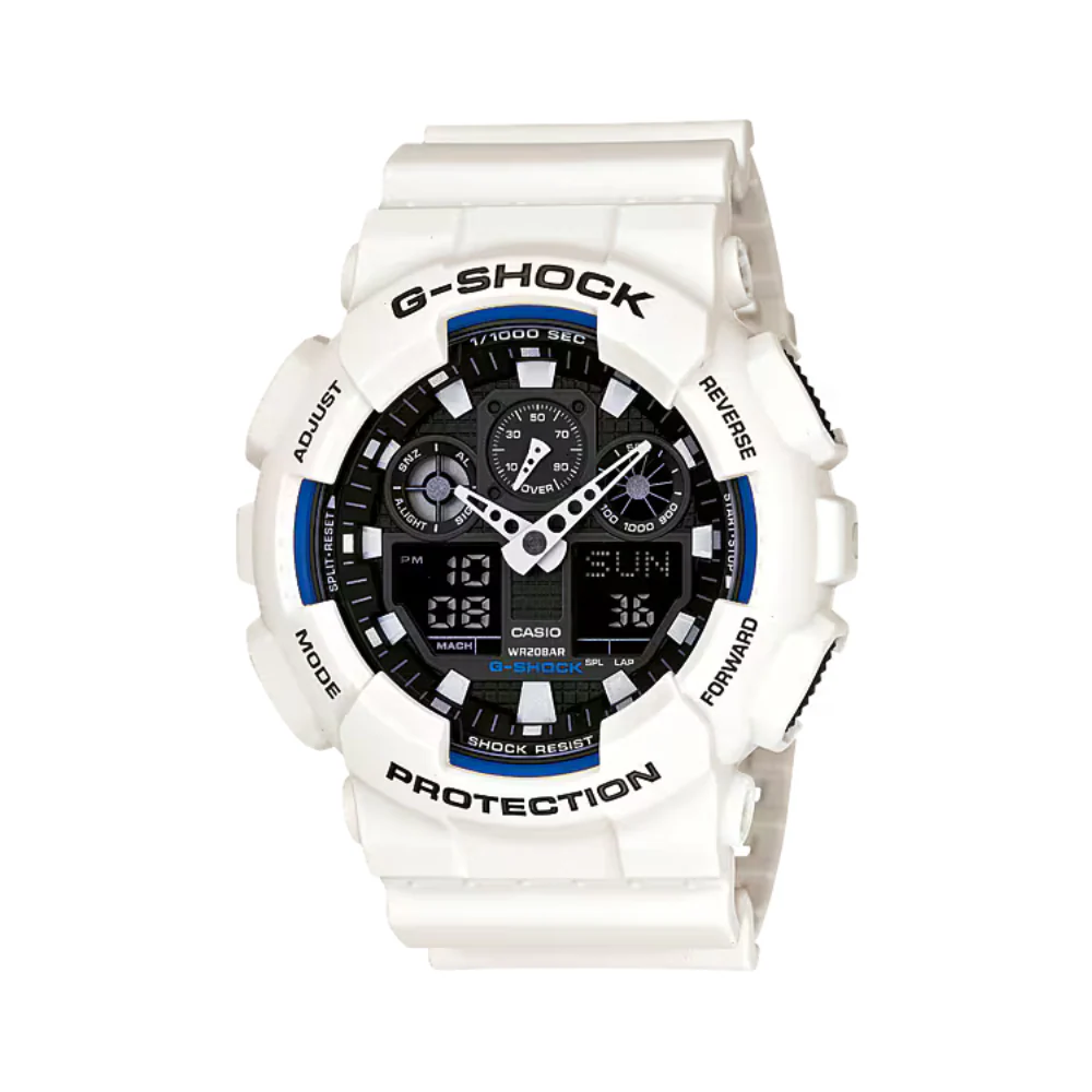 MONTRE G-SHOCK GA-100B-7AER BLANCHE | CASIO – Image 2