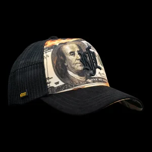 CASQUETTE ROCK’NFREELIFE N°232 - MONEY BURNS