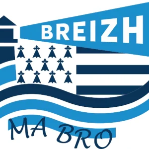 Autocollant Phare Drapeau Breizh Ma Bro