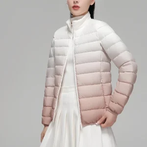 Doudoune Légère pour Femme en Dégradé - Camélia