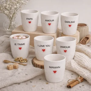 Mug en céramique message <3