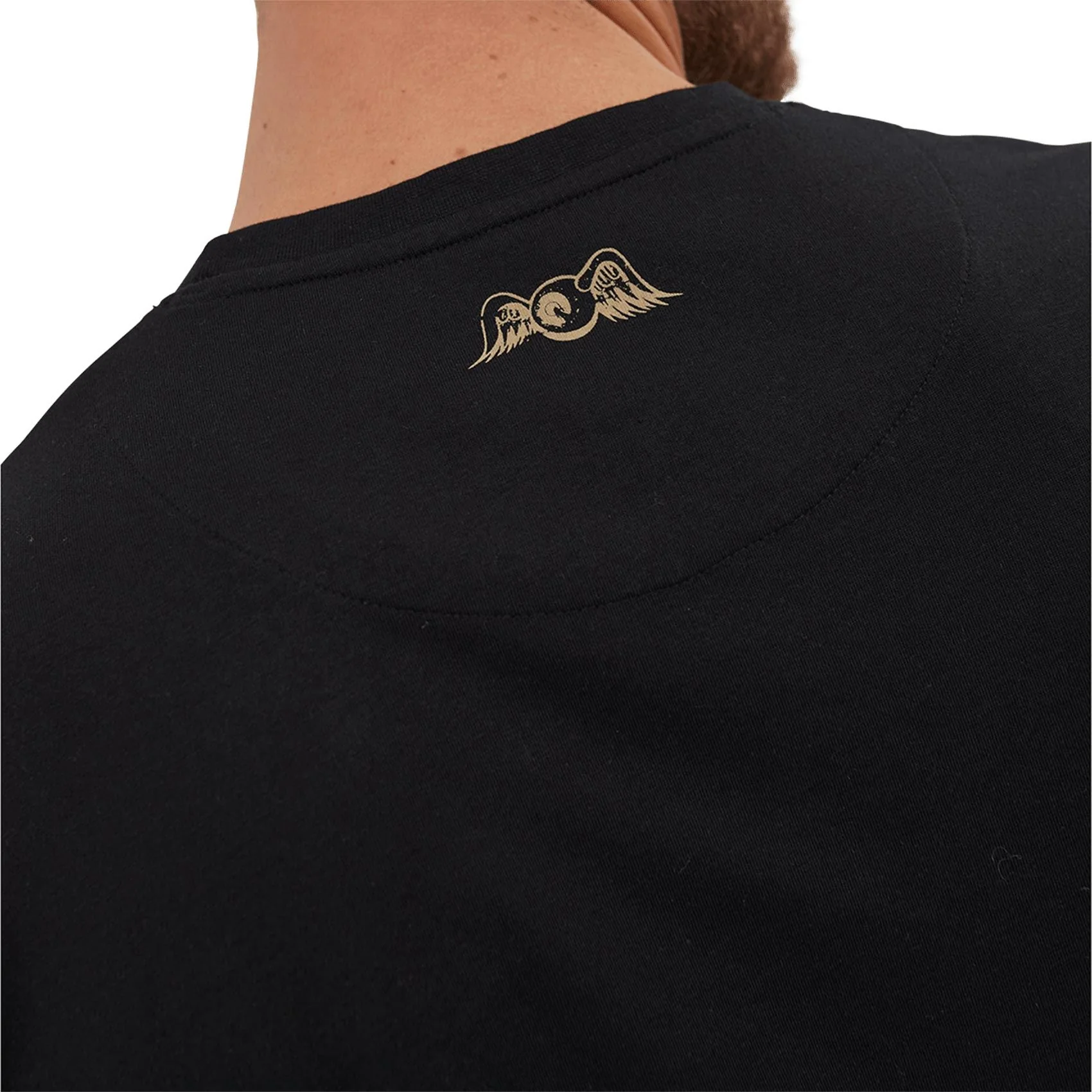 Tee Shirt Homme Von Dutch Col Rond Manches Courtes BOX-NR-Noir – Image 4