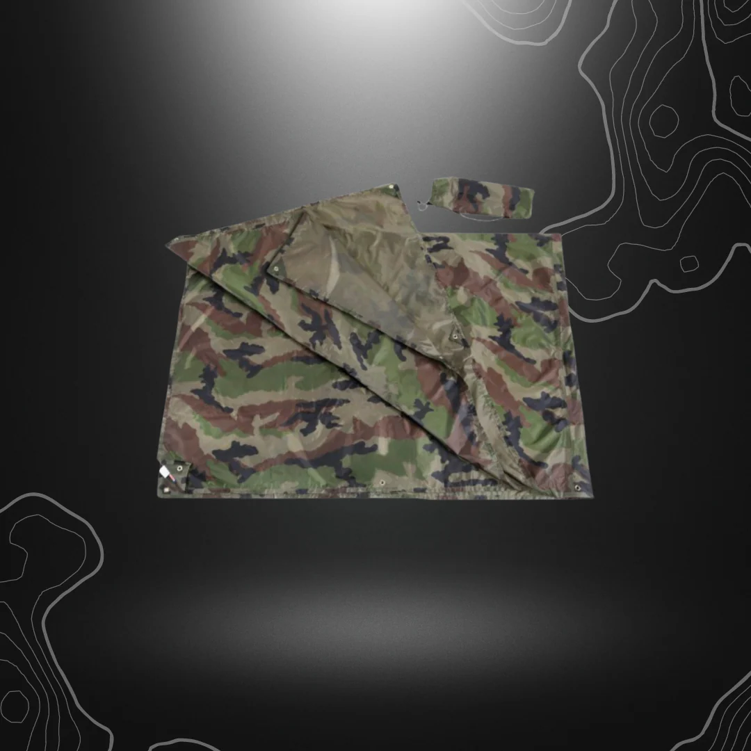 BÂCHE TERRAIN CAM CE RIPSTOP 4X3M | CITYGUARD