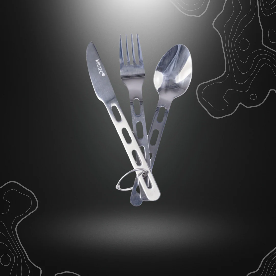 COUVERTS ALU PORTE CLEF X3 - MILTEC