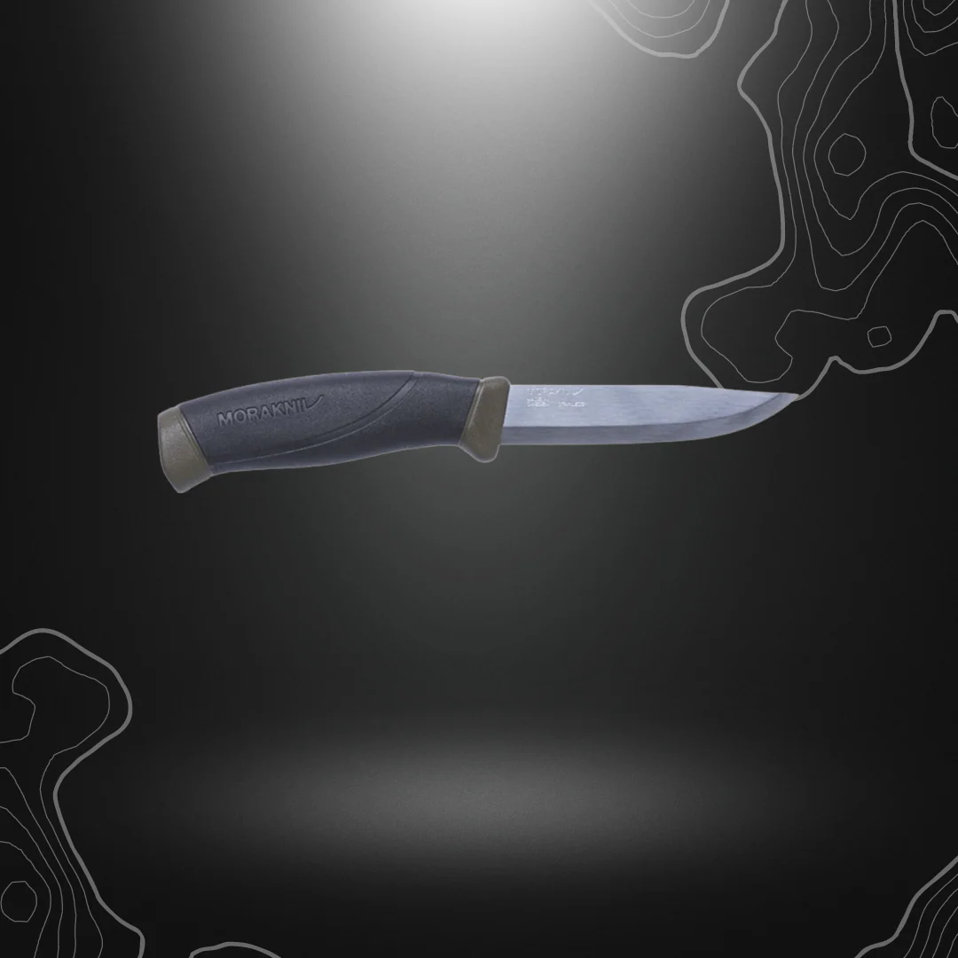 COUTEAU COMPANION NOIR/VERT INOX | MORAKNIV