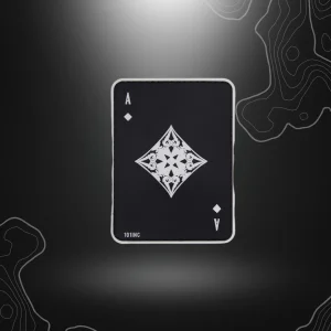 PATCH AS DE CARREAUX NOIR PVC