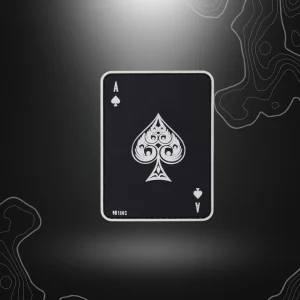 PATCH AS DE PIQUE NOIR PVC