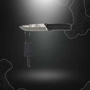 COUTEAU DE BOTTE KYDEX MANCHE G10 LAME TITANE | K25