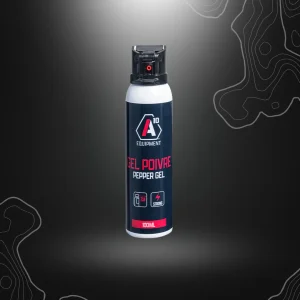 AÉROSOL LACRYMOGÈNE ANTI-AGRESSION GEL POIVRE 100ML | A10 EQUIPMENT