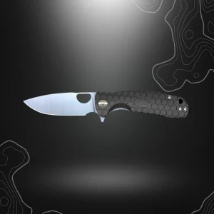 COUTEAU PLIANT FLIPPER NOIR MEDIUM | HONEY BADGER