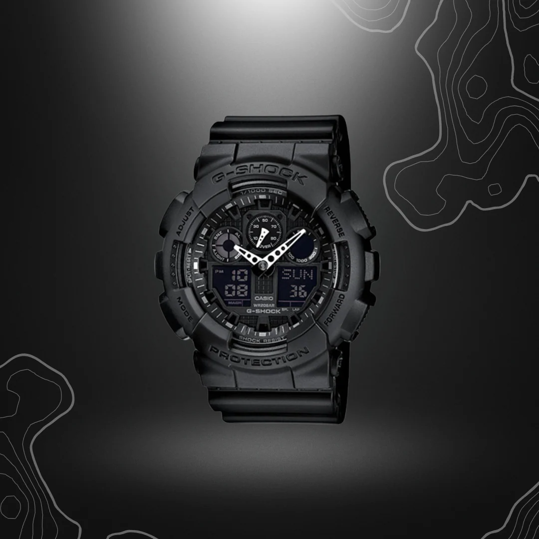 MONTRE G-SHOCK GA-100 NOIR | CASIO
