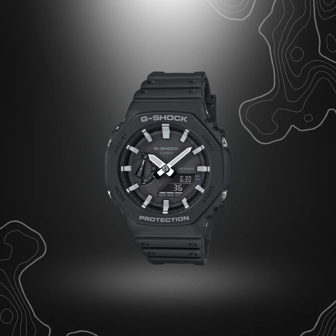 MONTRE G-SHOCK GA-2100 NOIR/GRIS | CASIO