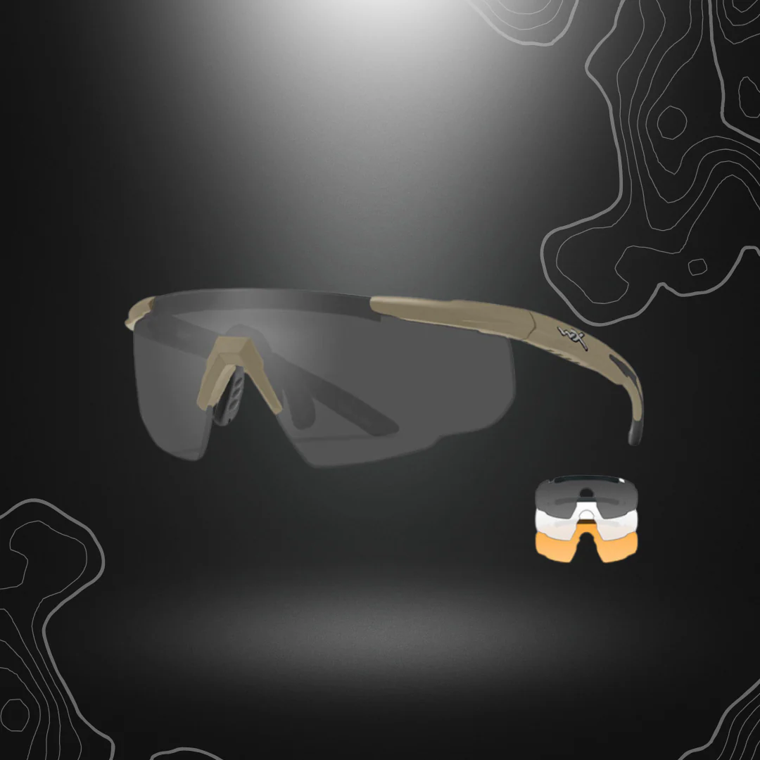 LUNETTES BALISTIQUE SABER ADVANCED VERRES INTERCHANGEABLES | WILEYX