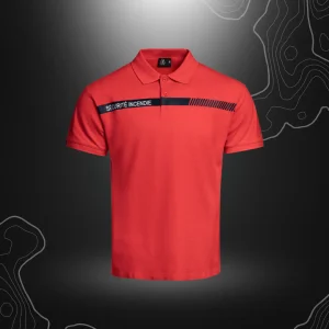 POLO SÉCURITÉ INCENDIE ROUGE | A10 EQUIPMENT